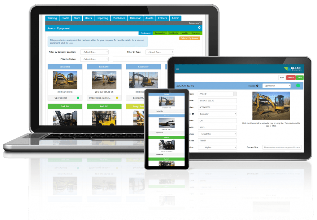 Equipment Management Software