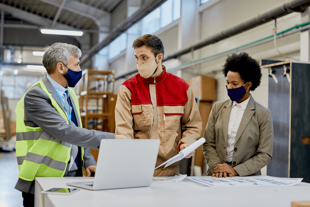 Safety manager using digital incident reporting tool Incident Reporting Software: Improve Workplace Safety & Compliance