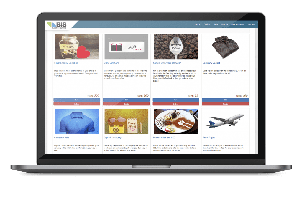 Employee Rewards Software