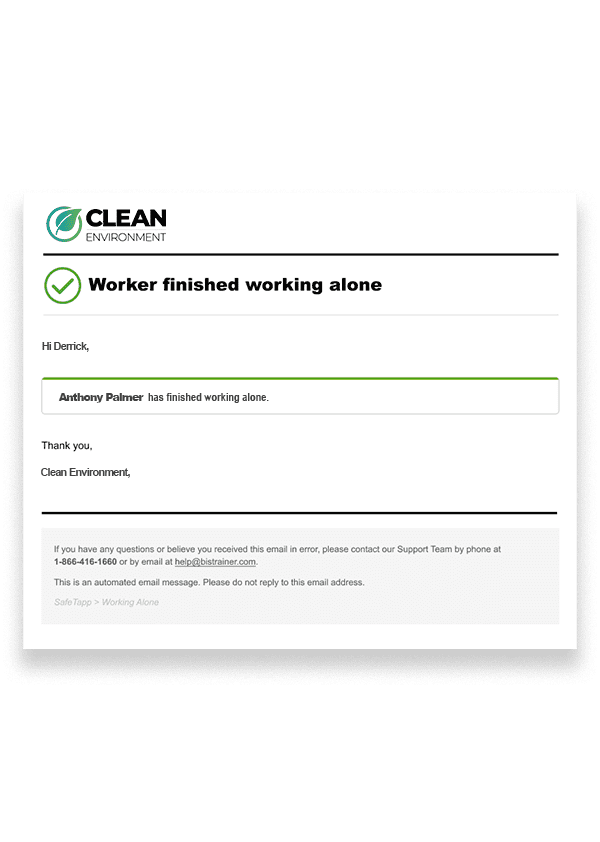 Lone Worker Software