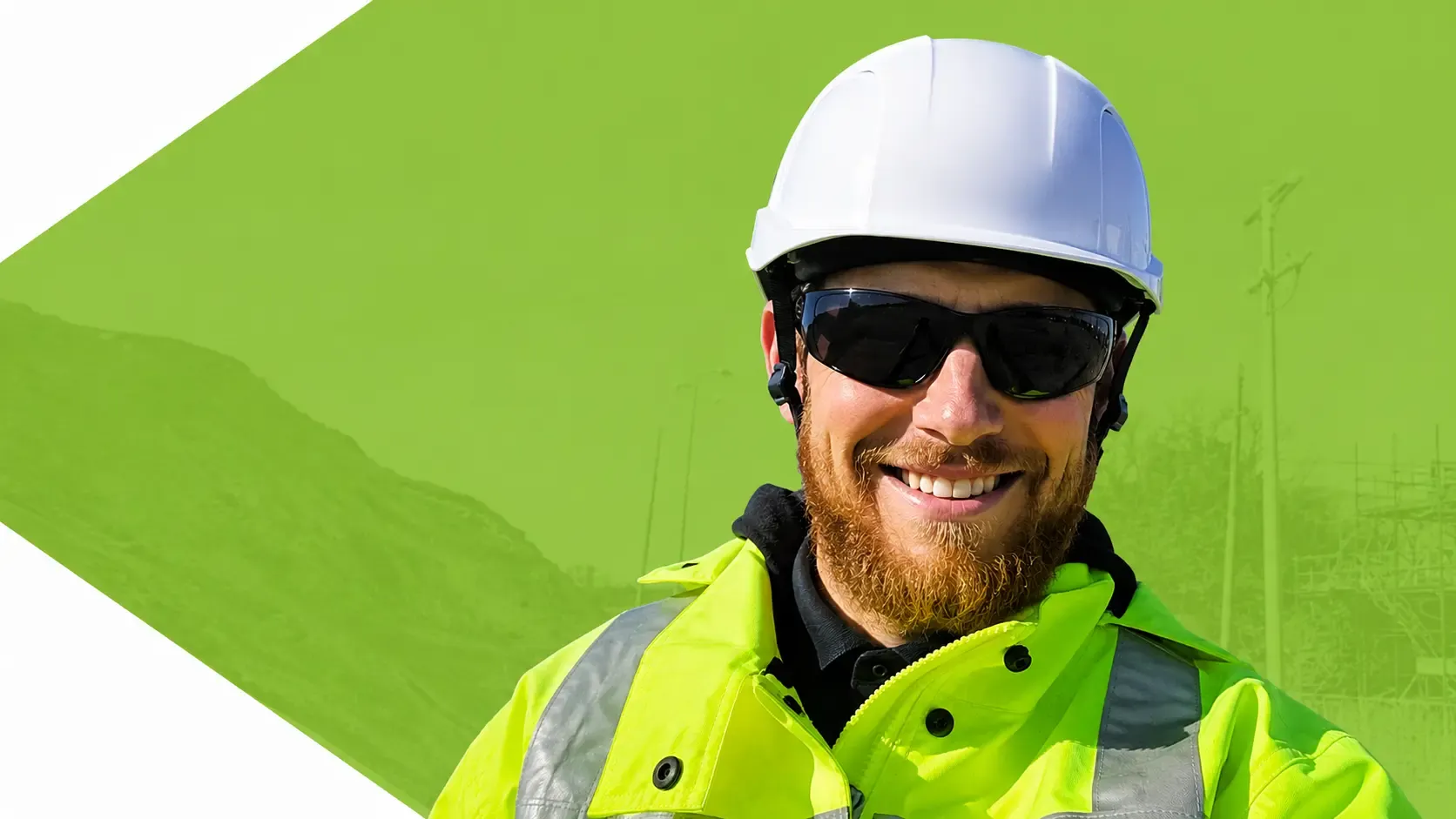 Andrew Absher, site safety manager, discussing leadership and fail-safe strategies for safer construction workplaces.