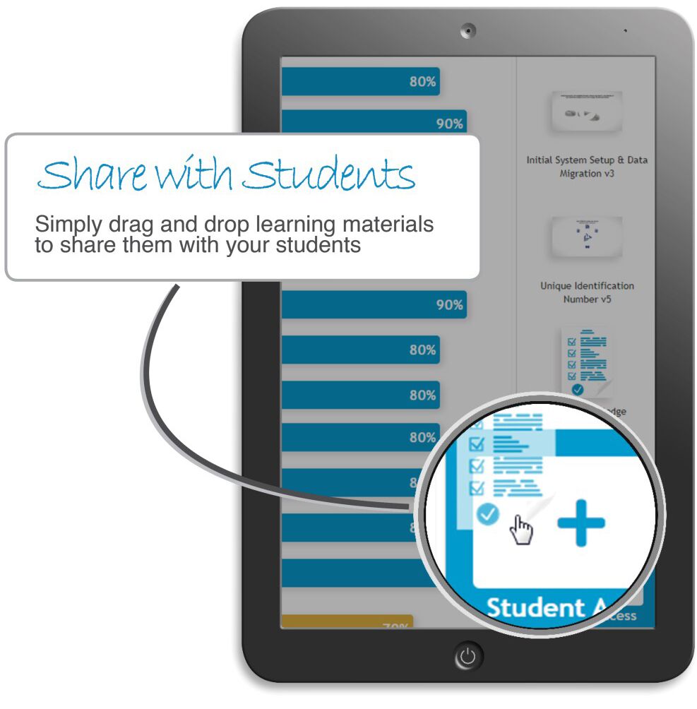 share-with-students Instructor Dashboard