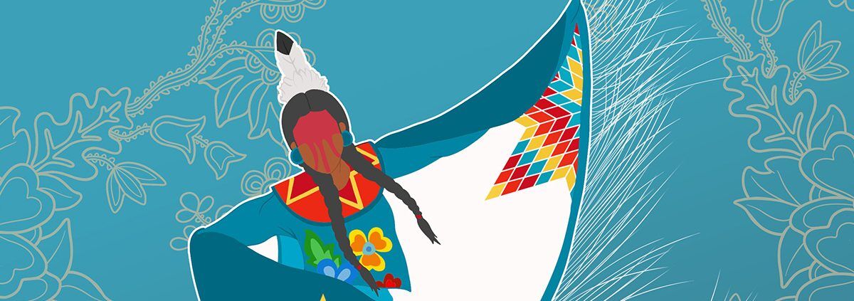 artistic rendition of indigenous cultural dance