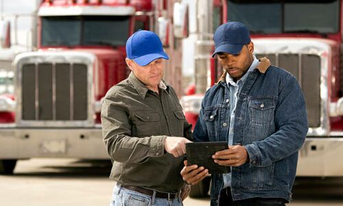 Truck-Drivers-talking PeopleDriving: A BIS Authorized Partner