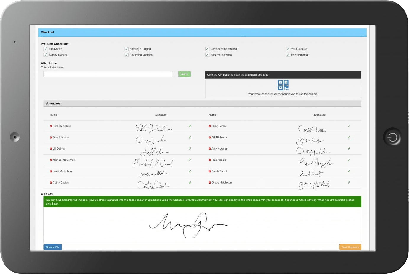 Toolbox Talk Software