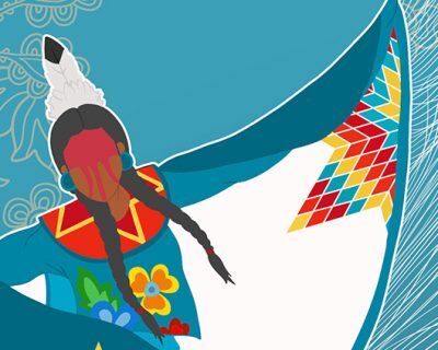 artistic rendition of indigenous cultural dance