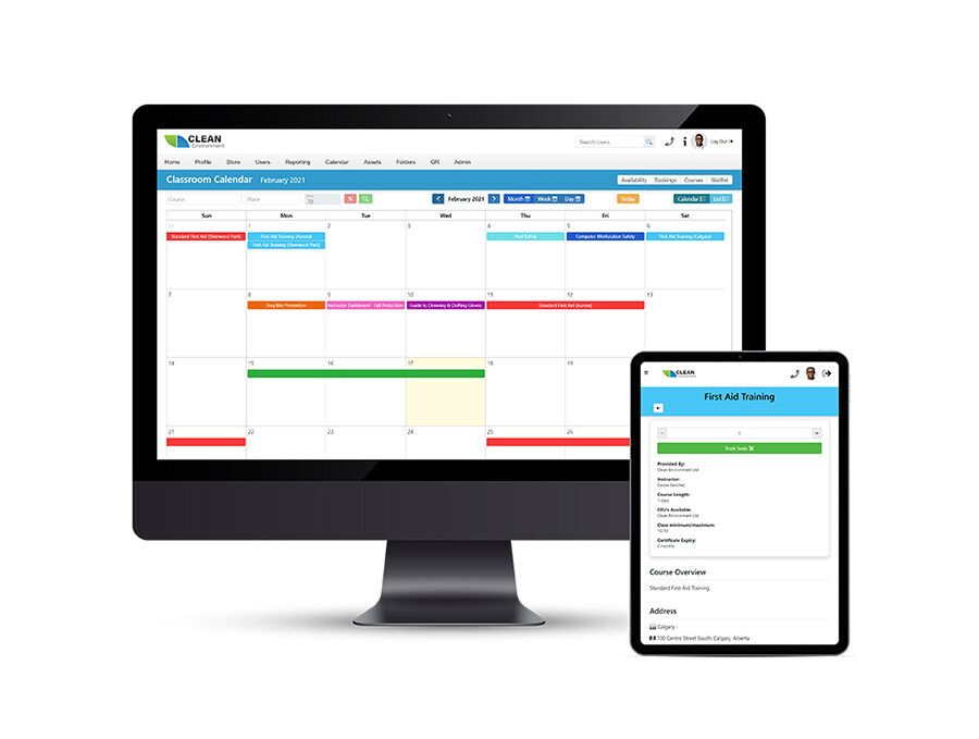 Classroom Calendar ehs software system EHS Software