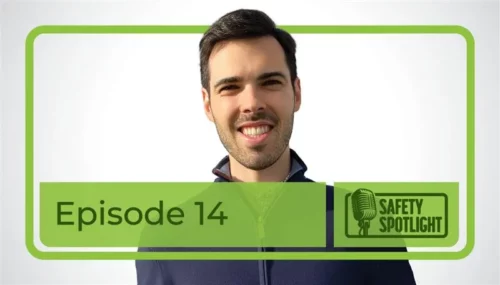 Lucca Filippo discussing universal risk lessons from aviation to high-risk laboratories.