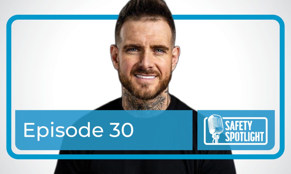 Paul Clark speaking at a global safety leadership event